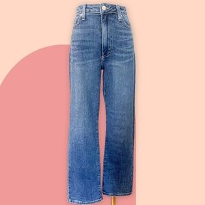 Letter To Juliet Siena High Rise Straight Leg Ankle Jeans